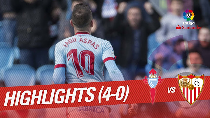 Highlights RC Celta vs Sevilla FC (0-0)