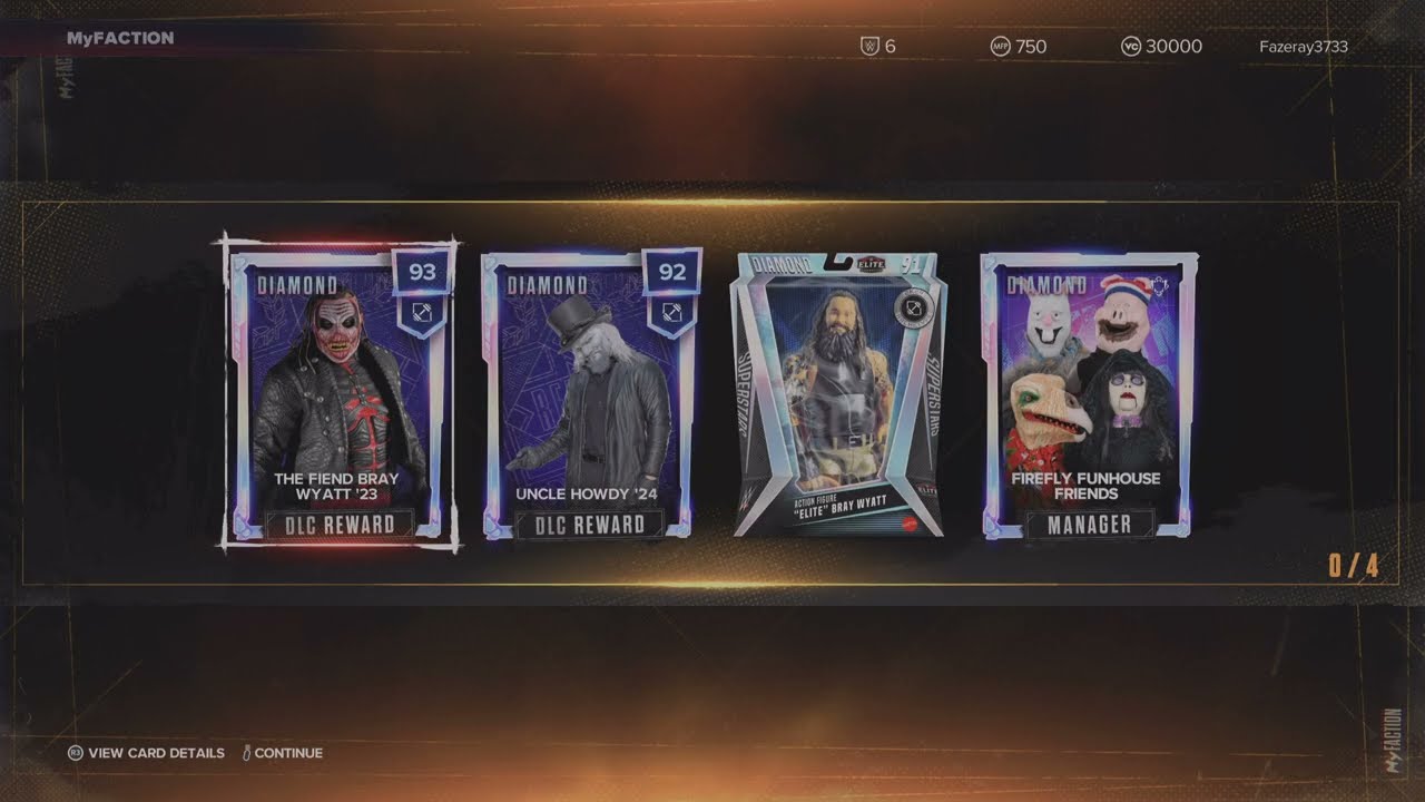 WWE 2K24 Bray Wyatt Bonus Edition pack opening 