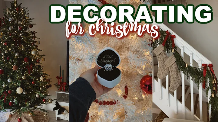 DAY 1 OF VLOGMAS: decorating the new house for Christmas!