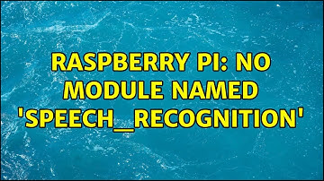 Raspberry Pi: No module named 