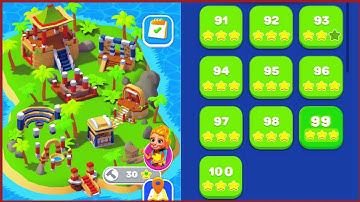 *NEW UPDATE* SAND BALLS JUNGLE ISLAND CITY- Gameplay Walkthrough Level 91 TO 100 || All Levels