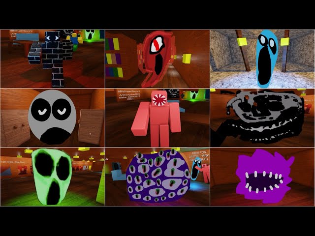 ALL Monsters + Morphs in Doors Roleplay [ROBLOX] 