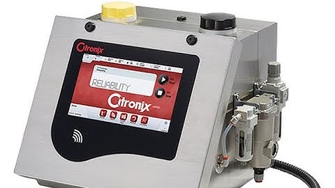 Citronix Industrial Batch Coding Machine