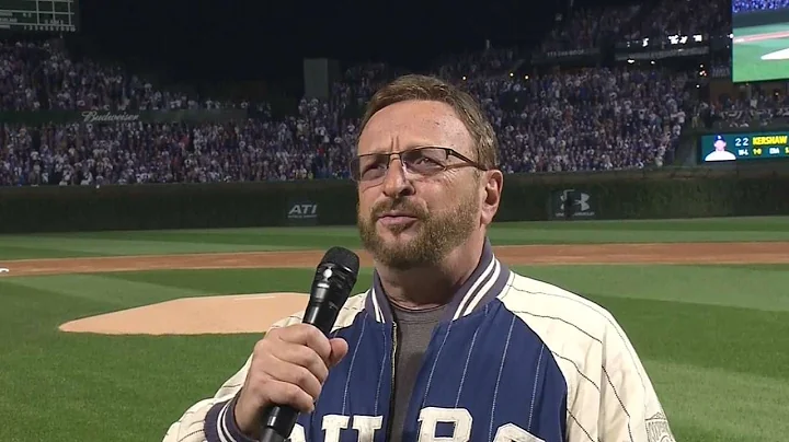 NLCS Gm2: Former PA announcer Messmer sings anthem