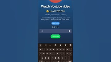 Create your avatar in x empire code ?