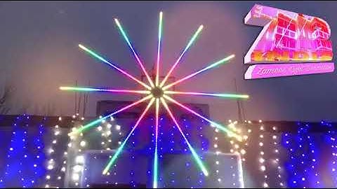 Diwali Utsav Pixel LED Sun Chakr Star Stick  || Programing Available || 8208929320
