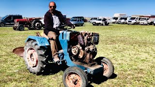 Su Motoruyla Tarla Sürüyor