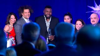 Ortiz honored with Make-a-Wish Hero Award at 40th anniversary gala