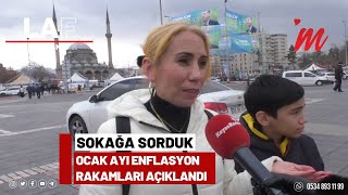 Ocak ayı enflasyon rakamları açıklandı