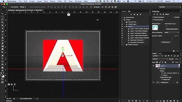 Photoshop - 3D Menu - New 3D Extrusion from Selected Path