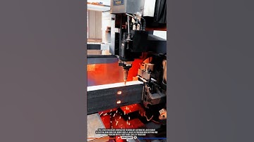 Innovation Technology Robotic Laser: Precision Iron Cutting and Piercing #tech