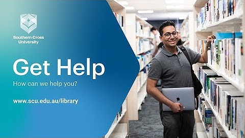 SCU Library - Get help