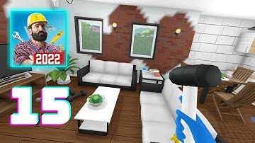 House Flipper Mobile - Gameplay Walkthrough Part 15 - New Update 2022 (iOS, Android)