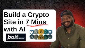 How I Built a Crypto Gambling Website in 7 Minutes Using Bolt New (AI Tool Demo)