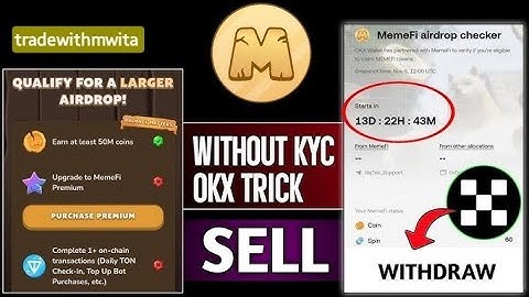 Memefi Airdrop Checker On OkX Step guide  #memefi