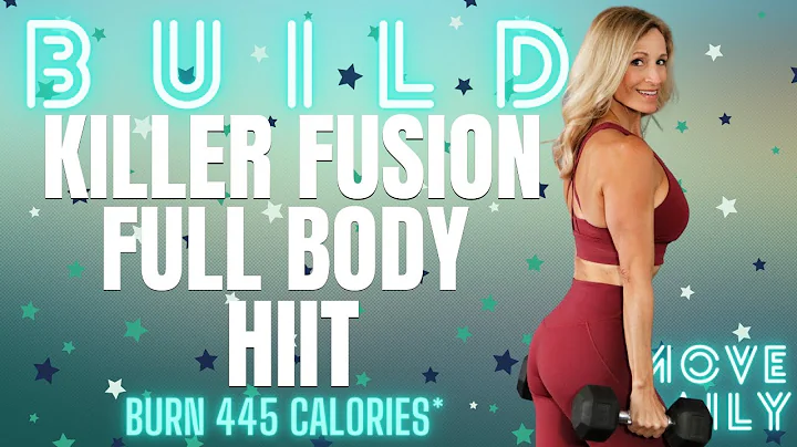45 Minute Killer Fusion Full Body HIIT with Weight...