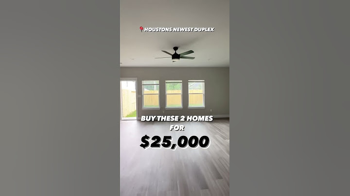 📍 Houston Texas DUPLEX For Sale Near Medical Center