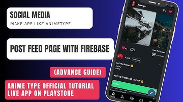 flutterflow social media feed page | Firebase | Like, Comment & Share Features | no code app part1