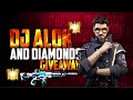 FREE FIRE LIVE | DJ ALOK & 💎 Diamonds GIVEAWAY | TOTAL GAMING LIVE | Two Side Gamers | Gyan Gaming