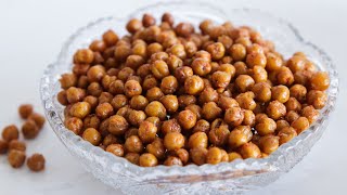 Crispy Roasted Chickpeas Recipe