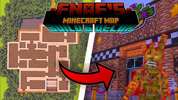 I Made My Own FNAF 3 In Minecraft Bedrock! (+Map Download)
