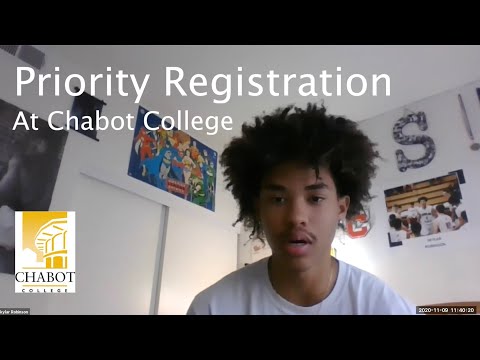 How to get Priority Registration at Chabot College