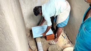 How To Properly Install An Indian Toilet Seat With Sand And Cement Construction