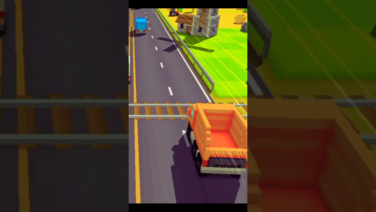 Blocky Highway Traffic Racing Army Tank Gameplay 