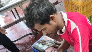 seafish shorts king mackerel fish shorts cuttingskills youtubeshorts viral rels