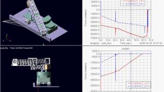 Mobile Bridge Inspection Unit-Dynamic Analysis in ADAMS screenshot 2