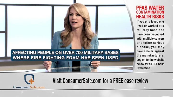 Toxic PFAS Chemicals Caused Military Base Water Contamination