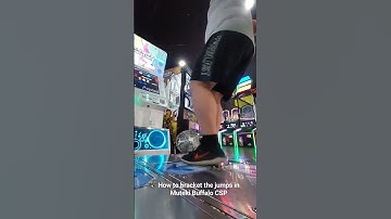 How to bracket the jumps in Muteki Buffalo CSP #gaming #ddr #CSP #arcade #pfc