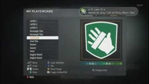 Call Of Duty Black Ops : Emblem Tutorial Speed Cola (Sleight Of Hand)