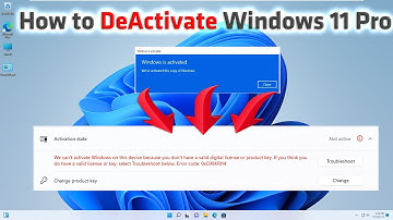 How to Deactivate Windows 11 Product Key - Removing Product Key