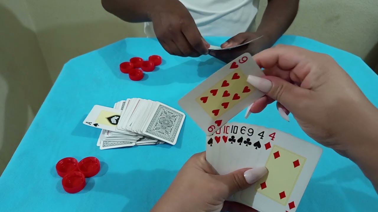 Jogando cacheta , baralho Ep. 87