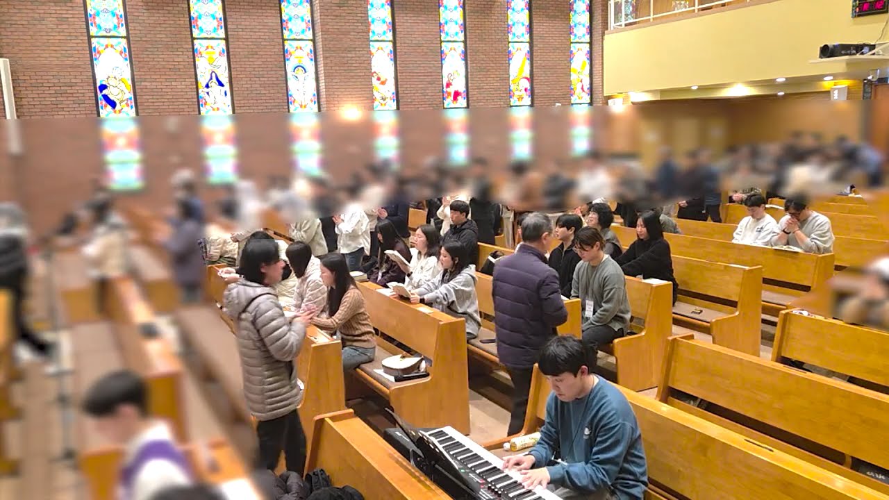 야훼이레 288. 내 발을 씻기신 예수 | 2026년 사순 제2주일 보라동성당 청년미사 성체성가 #청년회 #성가 #가톨릭 #미사 #내발을씻기신예수