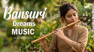 Bansuri Dreams - Ambient Cinematic Raga | Soft Flute & Gentle Tabla