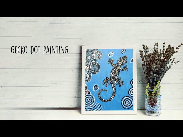 DOT PAINTING ART - STEP BY STEP TUTORIAL 