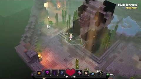 Minecraft Dungeons Secret CAVE Panda