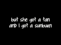 Owl City- Sunburn lyrics