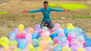 BALLOON POPPING from Level 1 to Level 100 || Balloon Popping Trick Shots