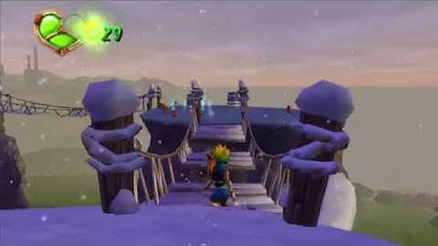 Jak and Daxter The Precursor Legacy HD Remaster 100% Walkthrough - Snowy Mountain - Part 11
