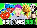 THE BEST GAMES WE'VE EVER PLAYED! (POPPY PLAYTIME, AKINATOR, MR. TOMATOS, & MORE!) *COMPILATION*