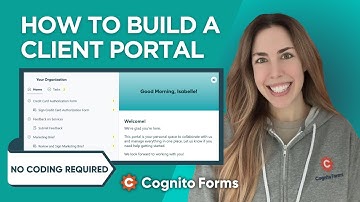 How to Build a Client Portal - No Coding Required