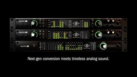 UA Apollo Thunderbolt 2 Interfaces - Musikmesse 2015