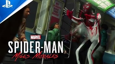 New Miles Morels flip in loading screen | Spider-Man ps5 | The Gamerz