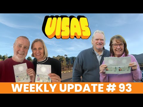 WEEKLY UPDATE 93 Visa Visa Visa Avalanche Of Approvals Across Spain Exciting News For Chris