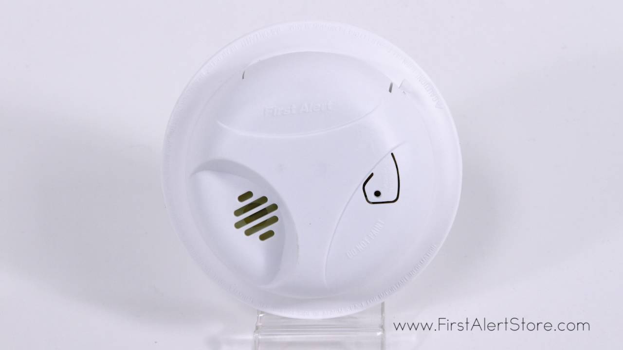 DETECTOR DE HUMO Y MONÓXIDO DE CARBONO CON ALARMA FIRST ALERT IONIZACIÓN