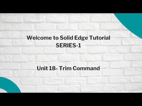 Unit-18 Trim Command