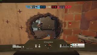 Blitz gets killed though the shield R6